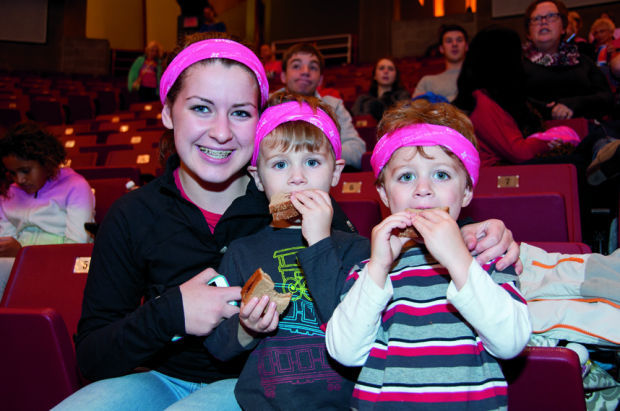 Anna Gurolnick with Michael and Caleb